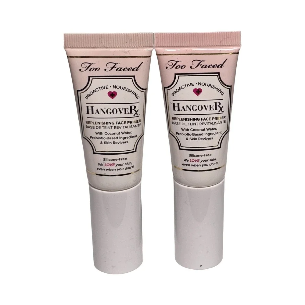 Too Faced HangoverRx Replenishing Face Primer 20ml / 0.68oz Set of 2 Tubes